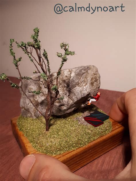 I made miniature rock climbing boulder :) : r/climbing