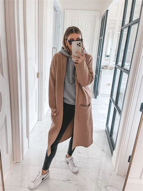 Oversized Coat With Pockets Curated On LTK Coat Outfit Casual Camel