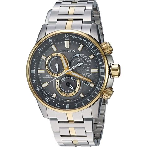 Citizen Mens Chrono Perpetual Alarm Chronograph Radio Controlled Eco ...