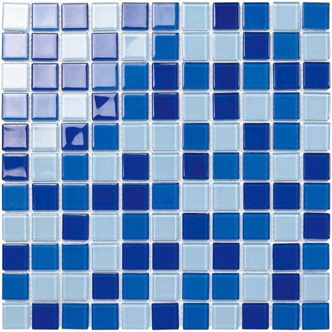 Cristal Mosaic Blue Mix 30x30 m² Splash Piscinas