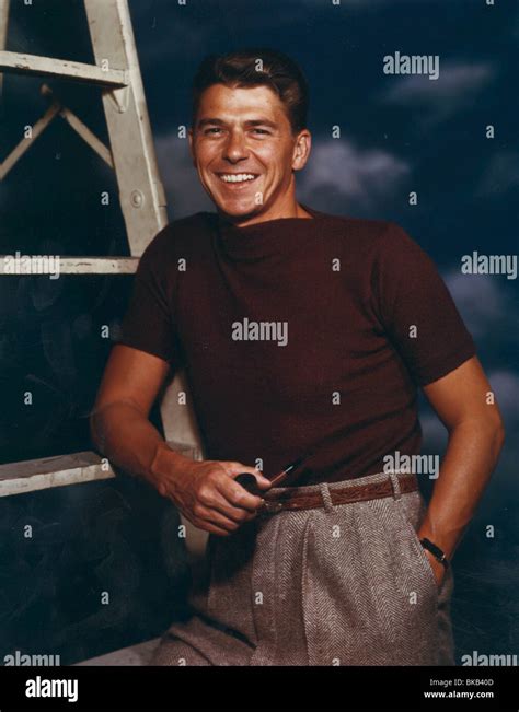 Ronald Reagan Portrait Stock Photo Alamy