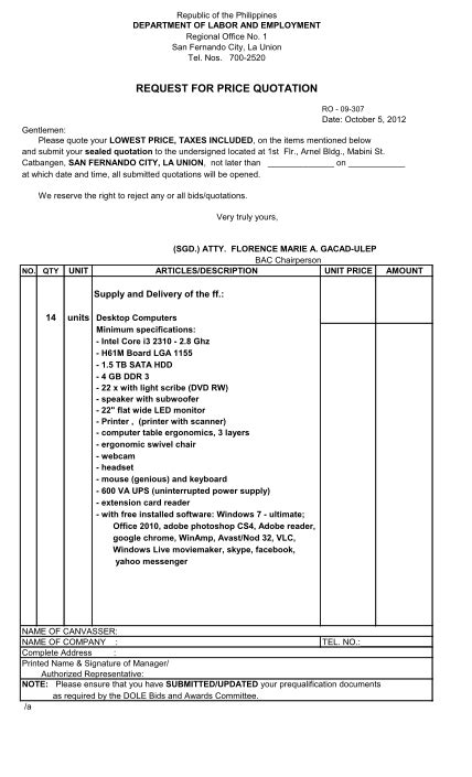 61 Quotation Template Doc Page 3 Free To Edit Download And Print Cocodoc