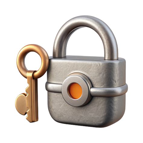 stunning modern Silver Key Unlocking Padlock Solution Concept Isolated