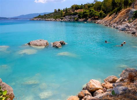 Premium Photo Bath In The Sea At The Thermal Healing Hot Springs Of