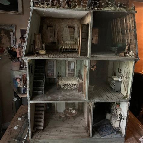 Abandoned Victorian Dollhouse Get It Here Haunted Dollhouse