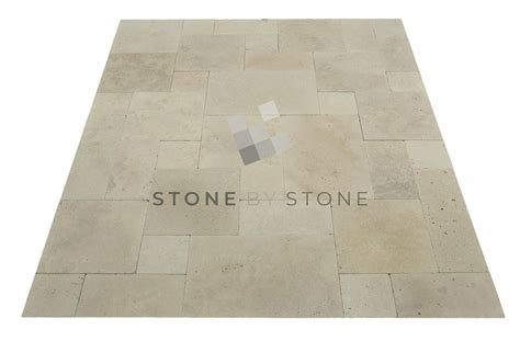 Dalles Et Pav S Travertin Er Choix Mix Beige Stone By Stone