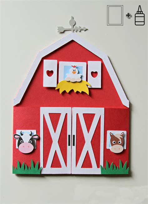 Barnyard Party Barn Invitations Barn Invitation Farm - Etsy