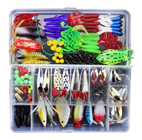 Pcs Bait Isca Artificial Iscas Pesca Multifuncional Kit Mercado Livre