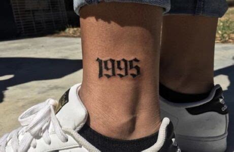 Tatuajes De Fechas De Nacimiento Ideas Originales Para Conmemorar Esas