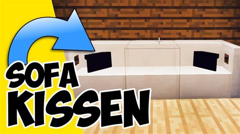 Minecraft Sofa Mit Kissen Wie Baut Man Was In Minecraft Minecraft