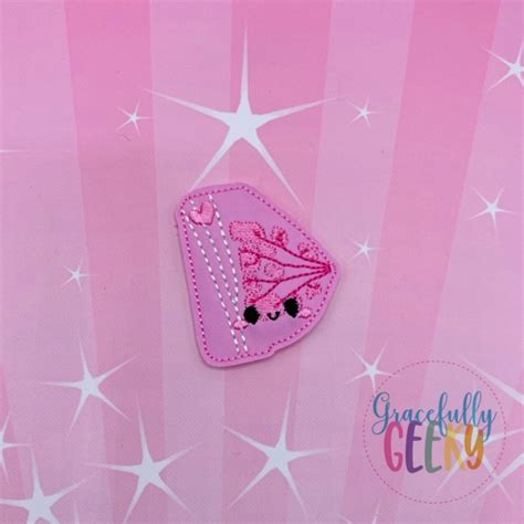 Kawaii Breast Feltie Ith Embroidery Design 4x4 Hoop And Larger