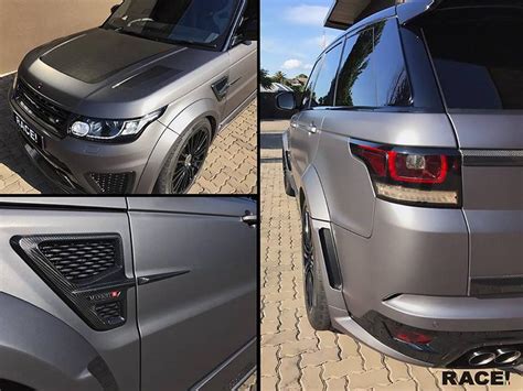 Volles Programm Range Rover Sport Svr Mit Mansory Bodykit