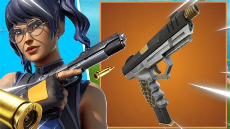 FAIRE Top 1 Uniquement Avec Le Pistolet Mythique Sur Fortnite L Arme