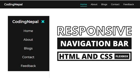 As You Can See In The Image This Is A Fully Responsive Navbar Using