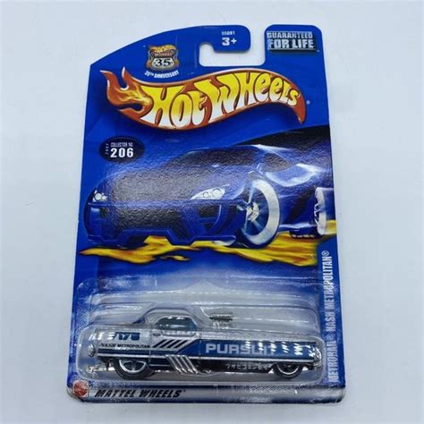 Hot Wheels Toys Hot Wheels Metrorail Nash Metropolitan Collector No 26 35th Anniversary