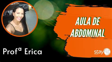 Aula De Abdominal Professora Erica Youtube