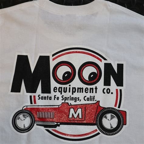 【未使用】新品 Xlサイズ Moon Equipment Red Roadster Tシャツ 白色 ムーンアイズ ホットロッド Hotrod