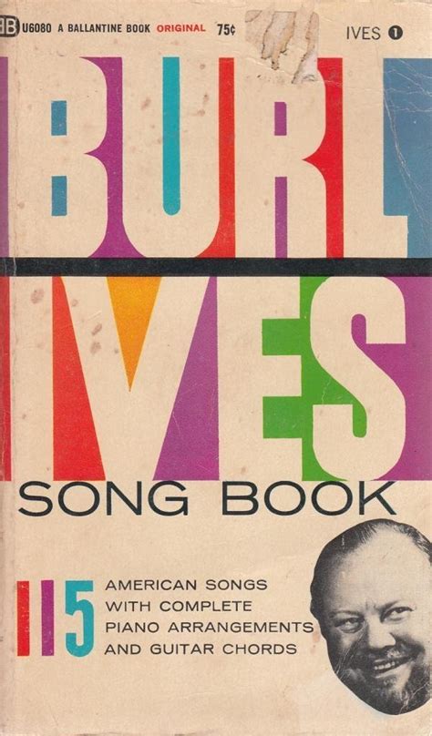 The Burl Ives Song Book Burl Ives Books