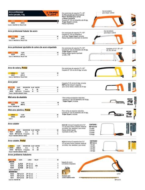 Arco Profesional Segueta Solera Ergonomico Truper Rexvare