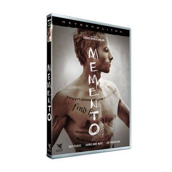 Memento Dvd Dvd Zone Christopher Nolan Guy Pearce Carrie Anne