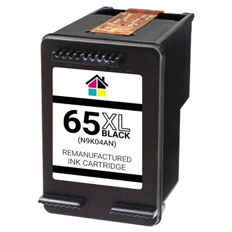 Hp 65xl N9k04an High Yield Black Remanufactured Ink Cartridge