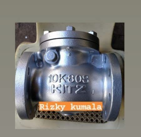 Swing Check Valve Kitz Cast Iron Jis K Inch Lazada Indonesia