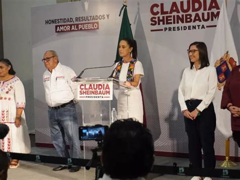 Claudia Sheinbaum Refrenda Propuestas Para Beneficio De Campeche Poresto