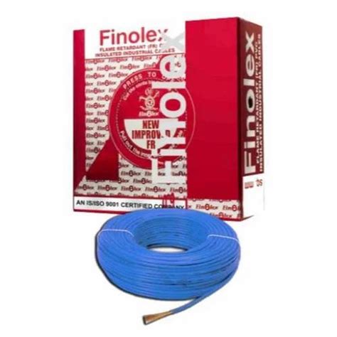 Finolex Sqmm M Blue Single Core Fr Pvc Insulated Industrial Cable