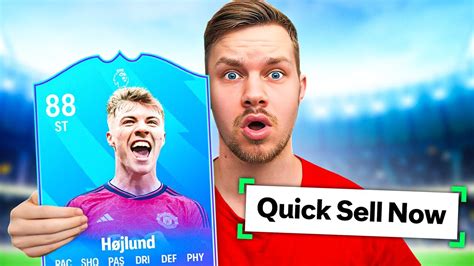 Rasmus Højlund 88 POTM DISCARD Challenge YouTube