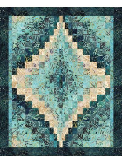 Double Bargello Jewel Quilt Pattern In Bargello Quilt Patterns