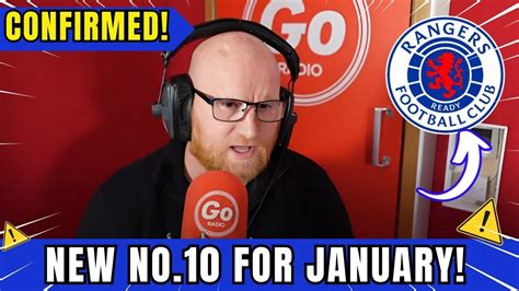 URGENT BIG NEWS JUST CONFIRMED RANGERS FC YouTube