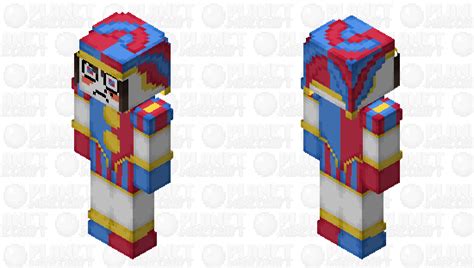 Pomni (The Amazing Digital Circus) Minecraft Skin