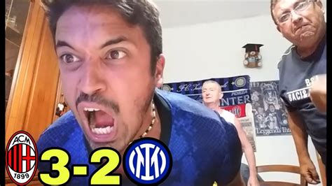 Depressione Milan Inter Live Reaction Tifosi Interisti Youtube