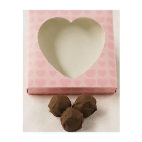 Milk Chocolate Covered Maple Fudge Truffles In A Oz Heart Box