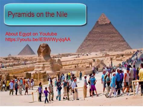 Pyramids on the nile