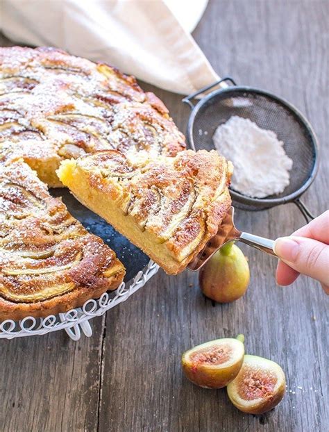 Fig And Almond Tart Spicyicecream Recipe Tart Food Seasonal Cooking