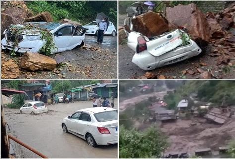 Cloudburst In Himachal Devastation Due To Heavy Rains Flash Floods In