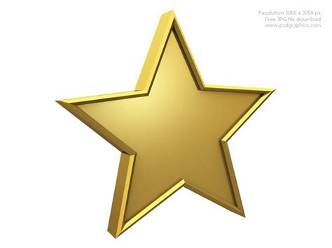 Gold, silver and bronze metal stars | PSDGraphics