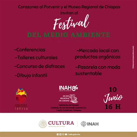 Museo Regional De Chiapas Inah On Twitter Asiste Al Festival Del