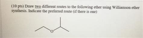 Solved 10 Pts Draw Two Different Routes To The Following Chegg