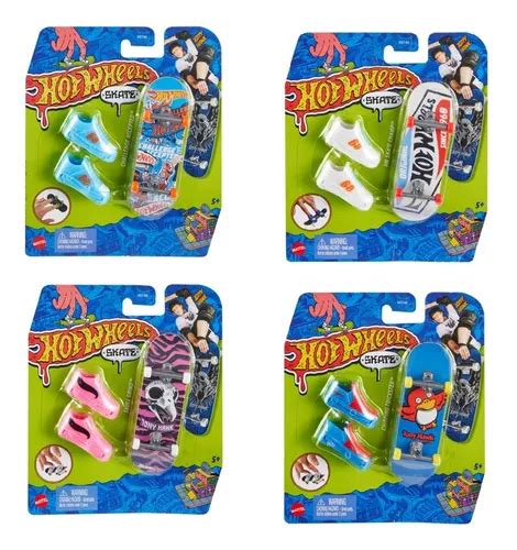 Hot Wheels Skate Pack Individual Mattel Patineta Dedo Cuotas sin interés