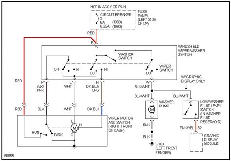 What Is The Wiring Diagram For A 1989 Ford Escort Windshield Wiper System