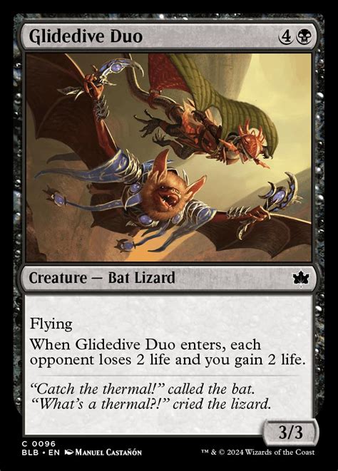 Glidedive Duo Bloomburrow Foil Standard Card Kingdom