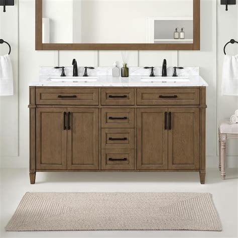 Reviews For Home Decorators Collection Caville 60 In Double Sink