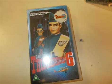 Thunderbird The Movie Mgm Uk Pal Vhs Video Gerry Anderson