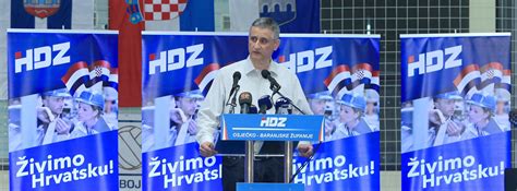 HDZ Predstavlja Svoj Gospodarski Program NACIONAL HR News Portal