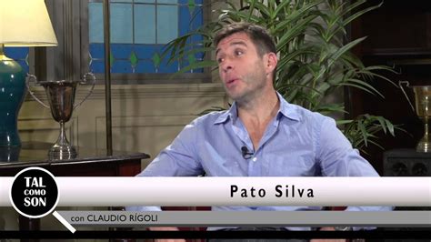 CLAUDIO RÍGOLI en TAL COMO SON con PATO SILVA YouTube