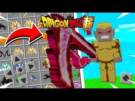 SAIU NOVA MELHOR ADDON MOD DE DRAGON BALL PARA MINECRAFT 1 16 200 YouTube