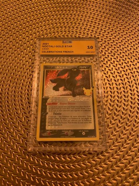 Th Anniversary Pok Mon Graded Card Umbreon Gold Star Catawiki