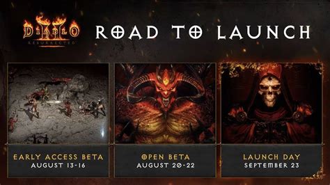 Diablo II Resurrected Open Beta Dates And Details Revealed Read Picks